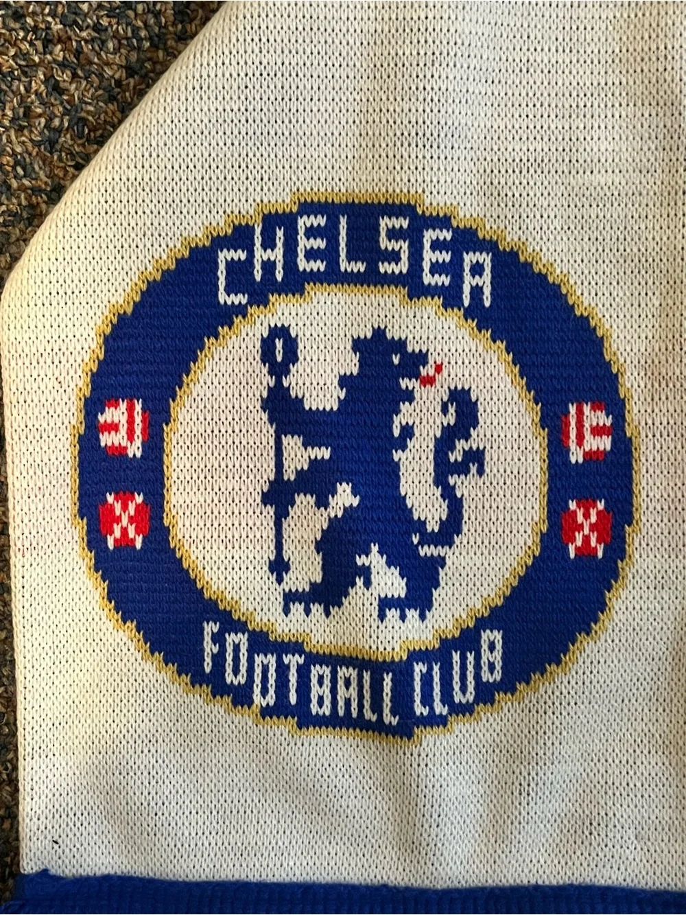 Chelsea FC Blue Soccer Supporter Scarf